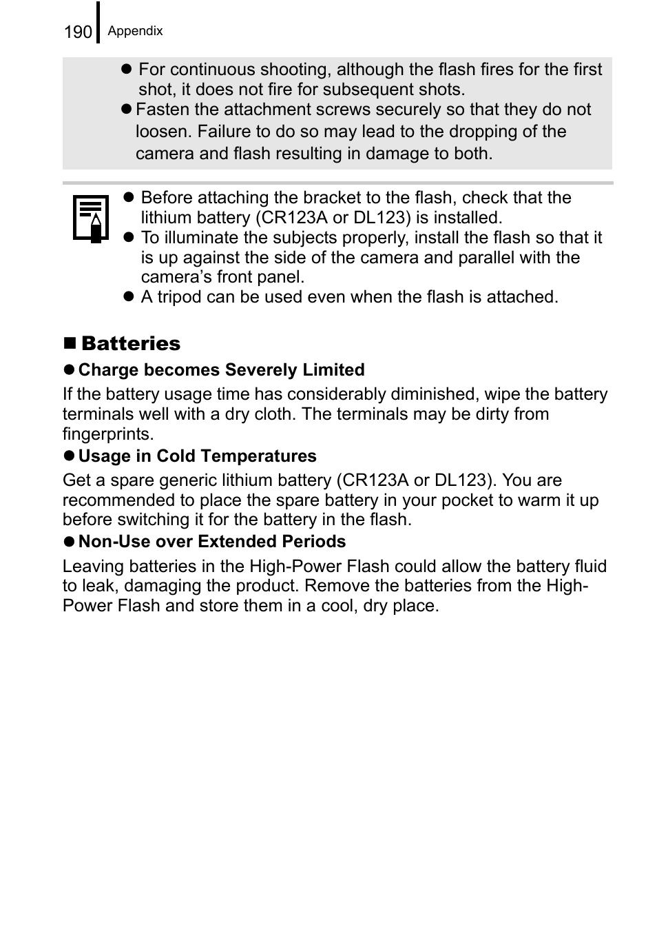 Batteries | Canon A650 IS User Manual | Page 192 / 213