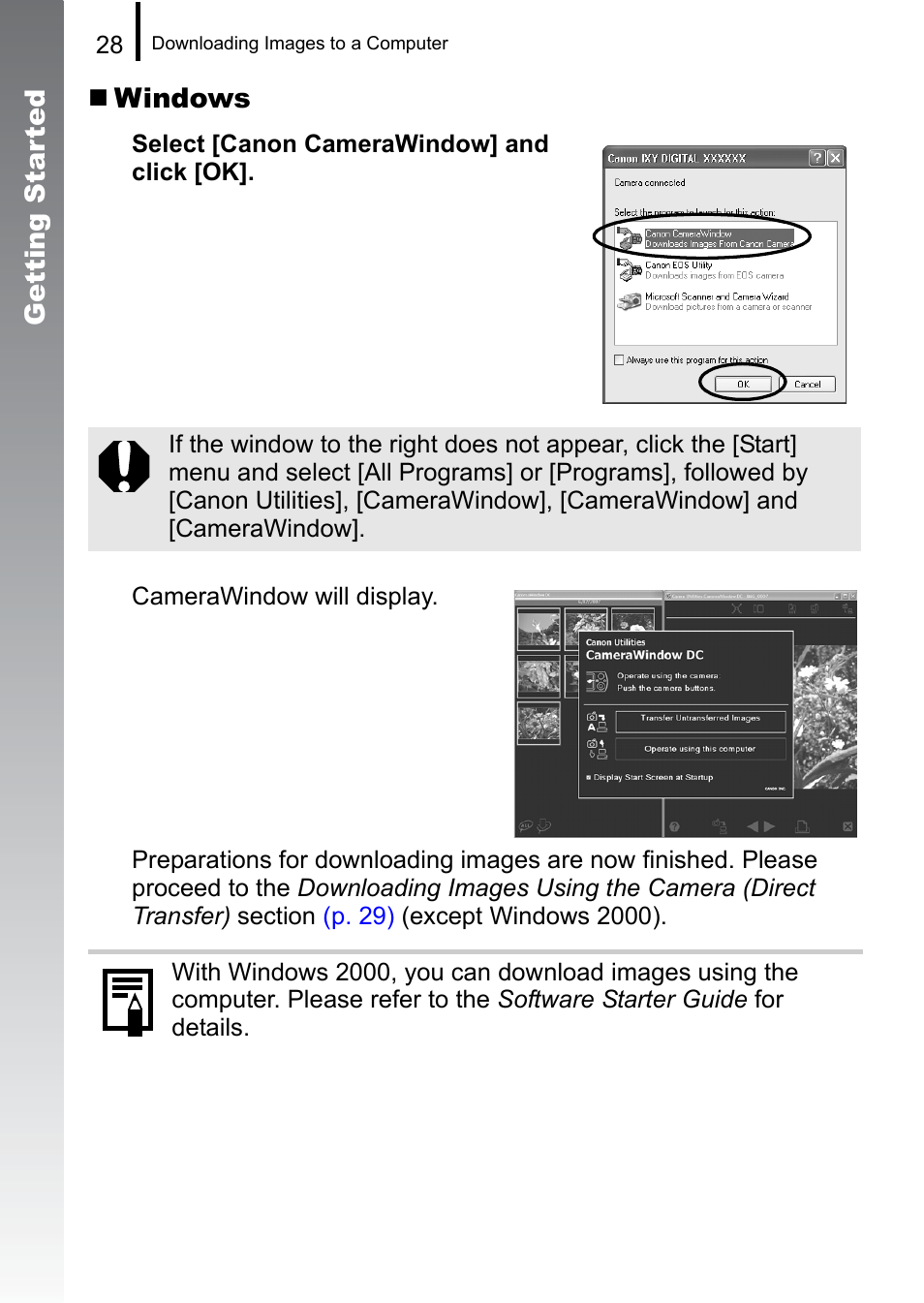 Canon A650 IS User Manual | Page 30 / 213