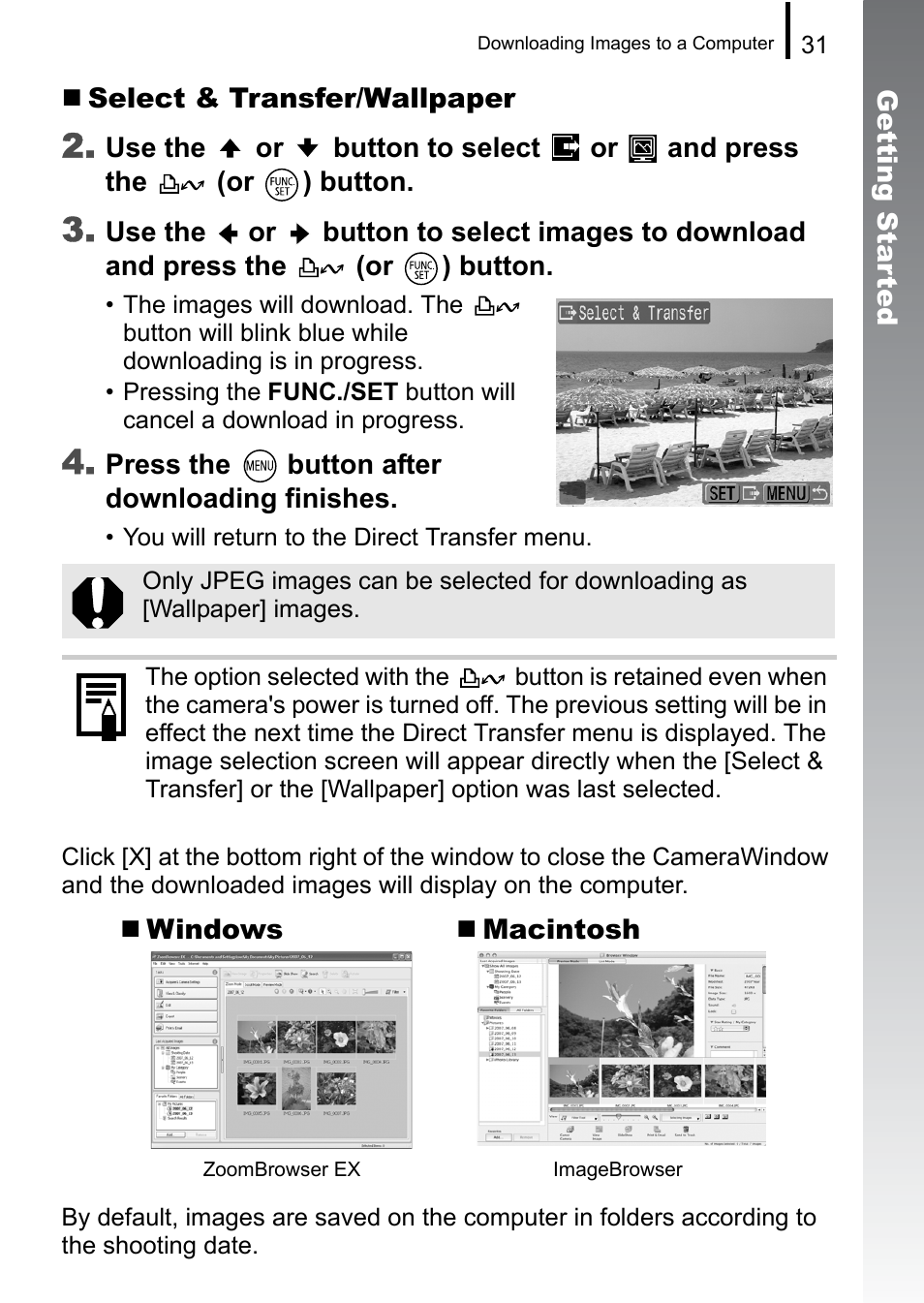 Canon A650 IS User Manual | Page 33 / 213