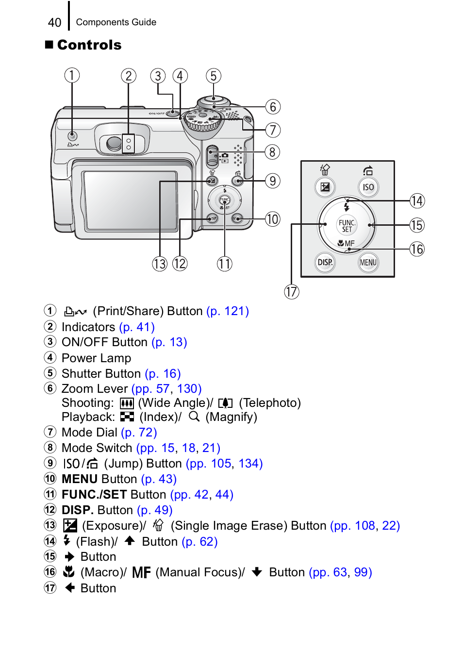 Canon A650 IS User Manual | Page 42 / 213