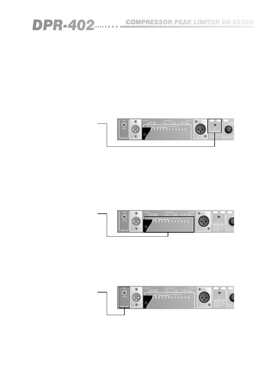 BSS Audio DPR-402 Owner's Manual User Manual | Page 17 / 48