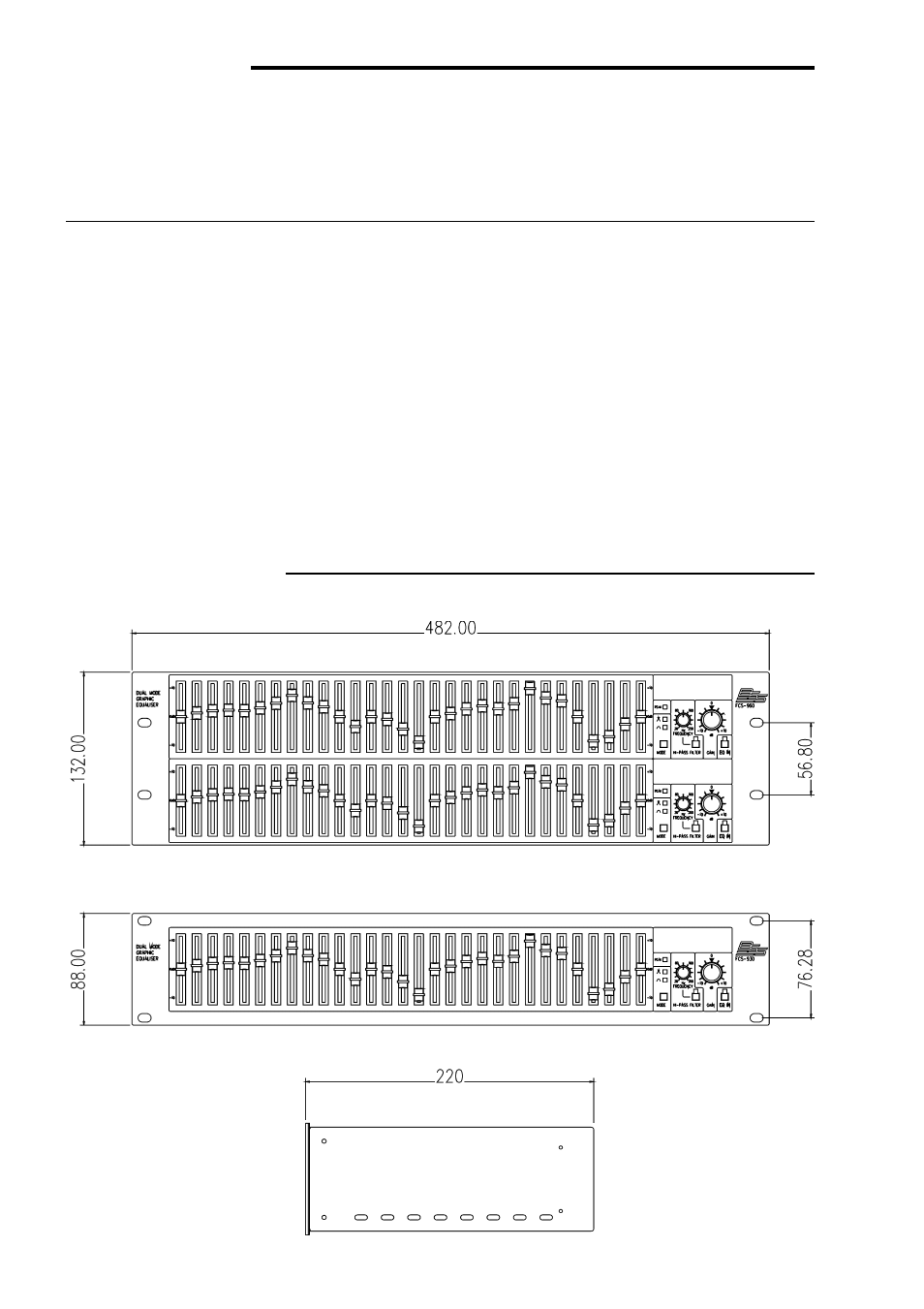 0 mechanical installation | BSS Audio FCS-960 Owner's Manual User Manual | Page 6 / 26