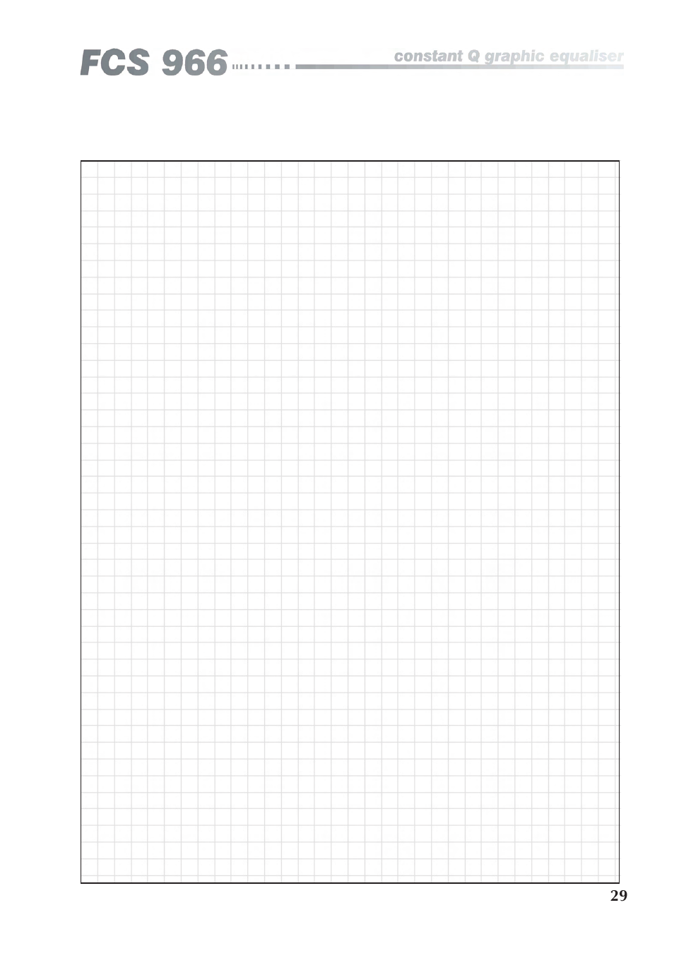 BSS Audio FCS-966 Owner's Manual User Manual | Page 29 / 32