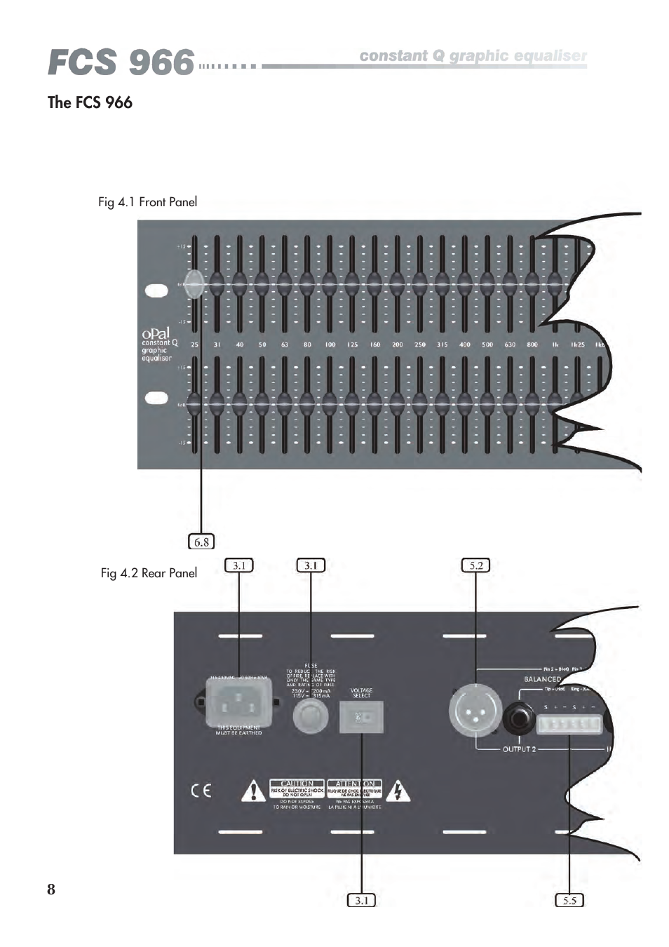 BSS Audio FCS-966 Owner's Manual User Manual | Page 8 / 32