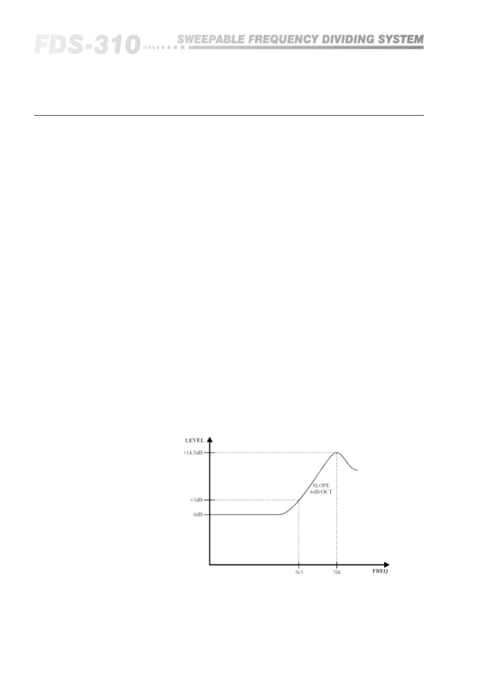 0 how to equalise cd horns, Equalising cd horns | BSS Audio FDS-310 Owner's Manual User Manual | Page 20 / 40