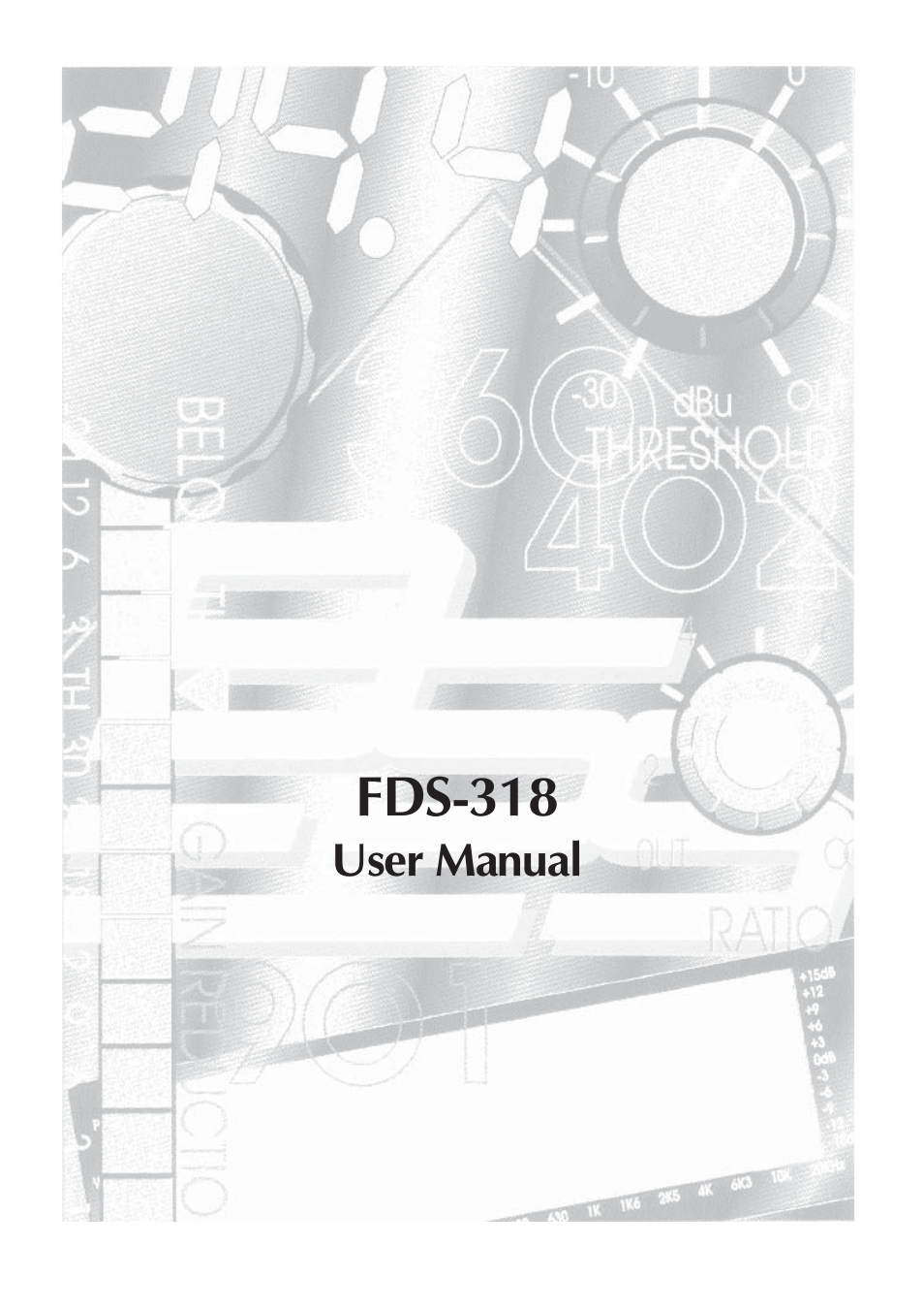BSS Audio FDS-318 Owner's Manual User Manual | 36 pages
