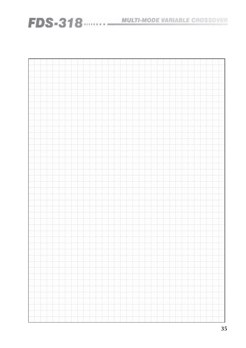 BSS Audio FDS-318 Owner's Manual User Manual | Page 35 / 36