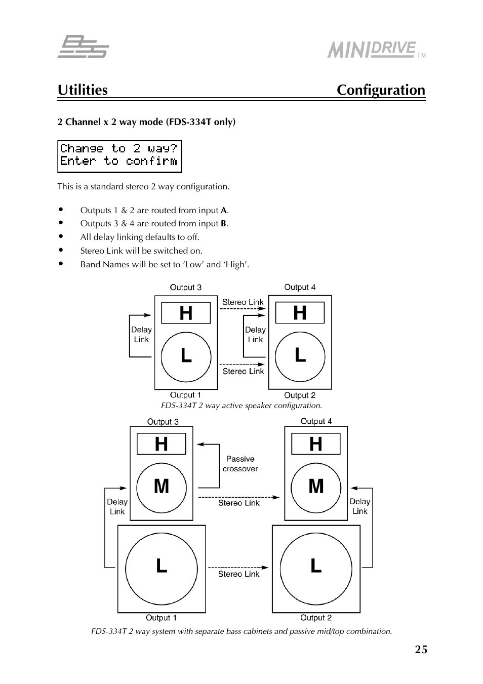 BSS Audio FDS-334T Owner's Manual User Manual | Page 25 / 56