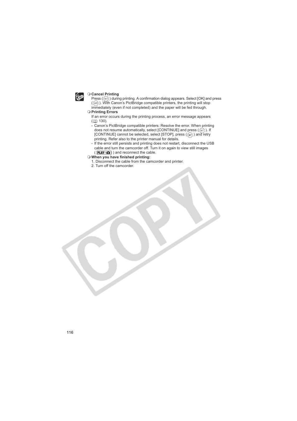 Canon DC20  EN User Manual | Page 116 / 148