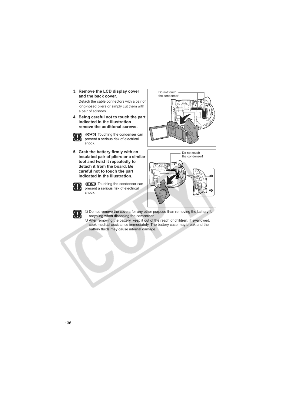 Canon DC20  EN User Manual | Page 136 / 148
