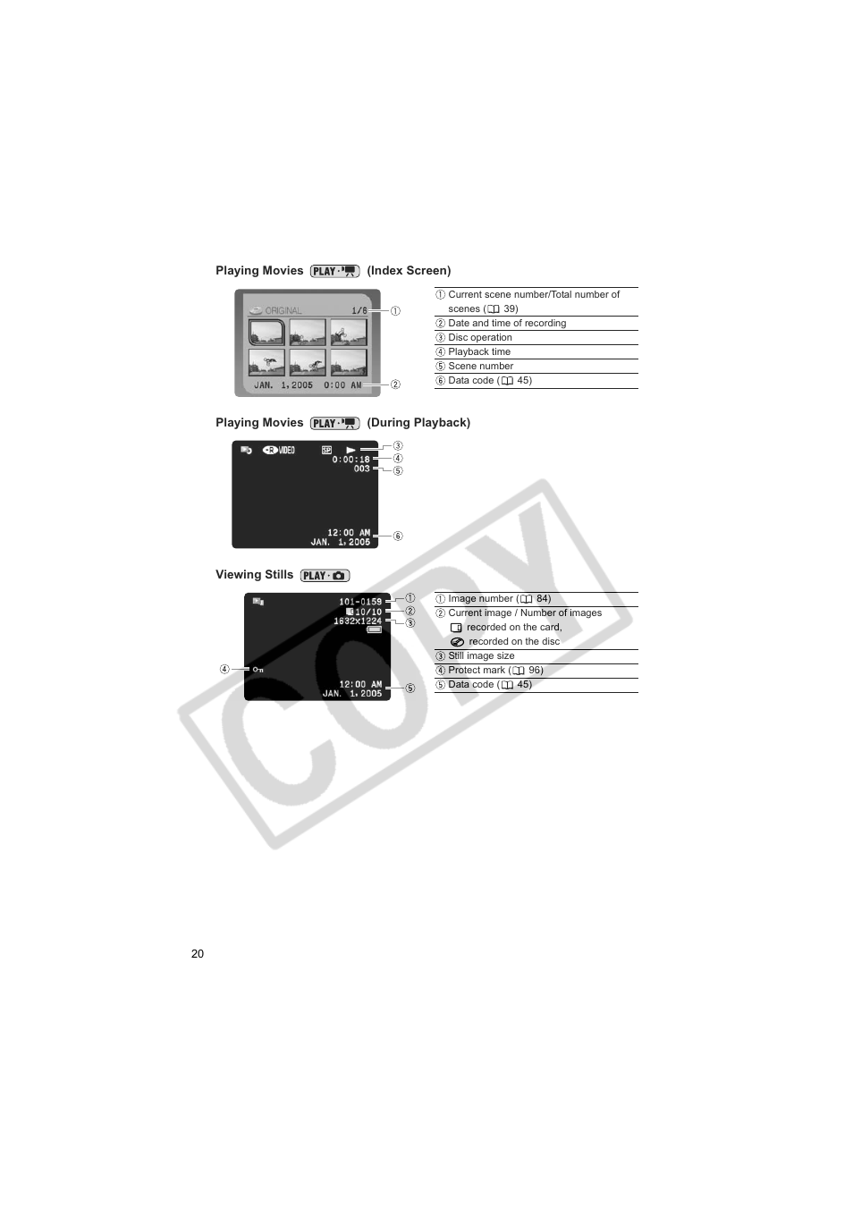 Canon DC20  EN User Manual | Page 20 / 148