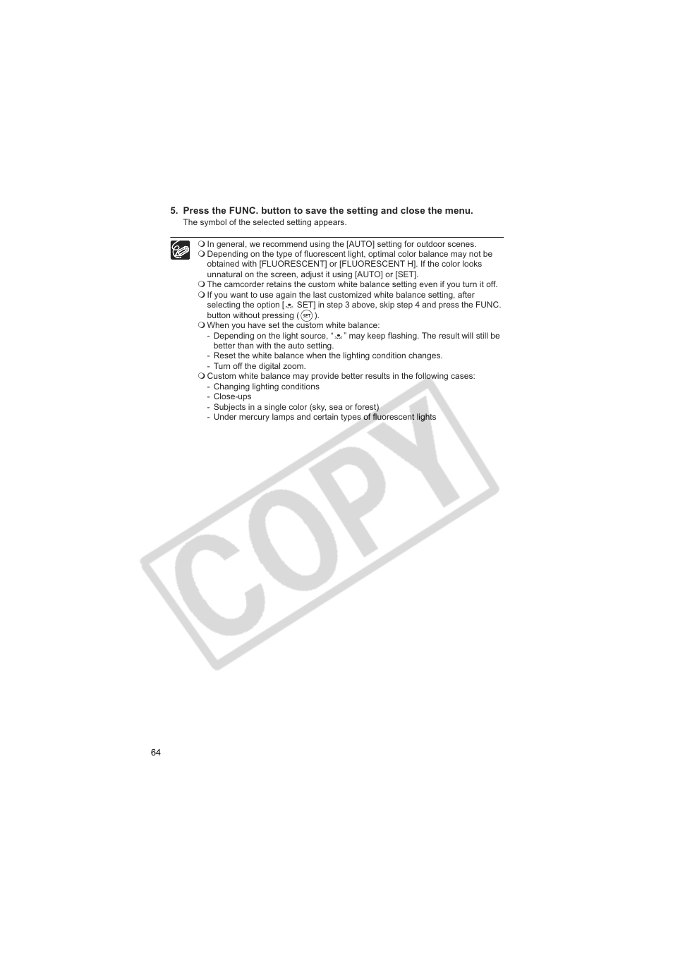 Canon DC20  EN User Manual | Page 64 / 148
