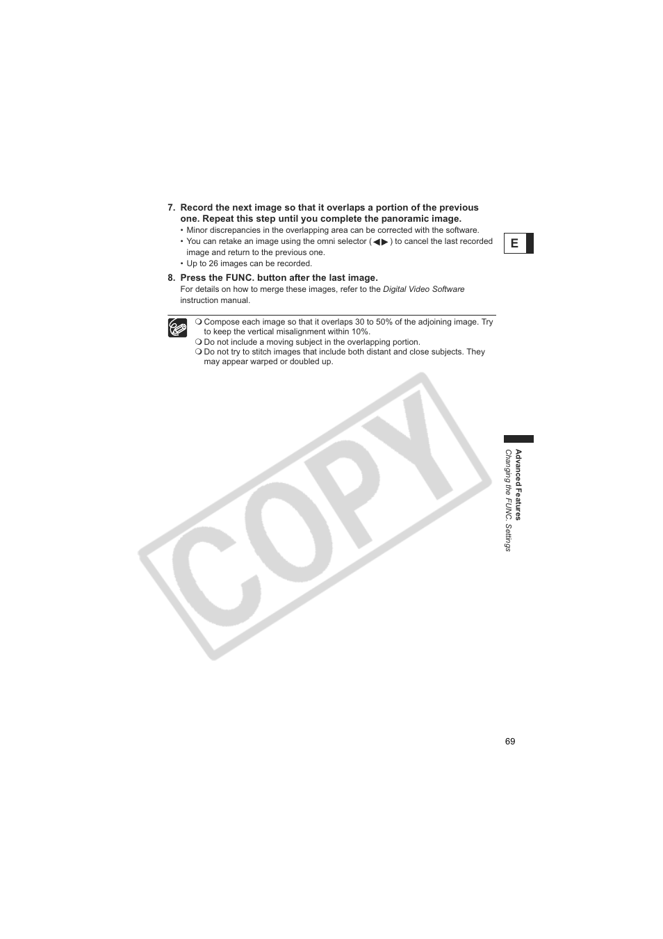 Canon DC20  EN User Manual | Page 69 / 148