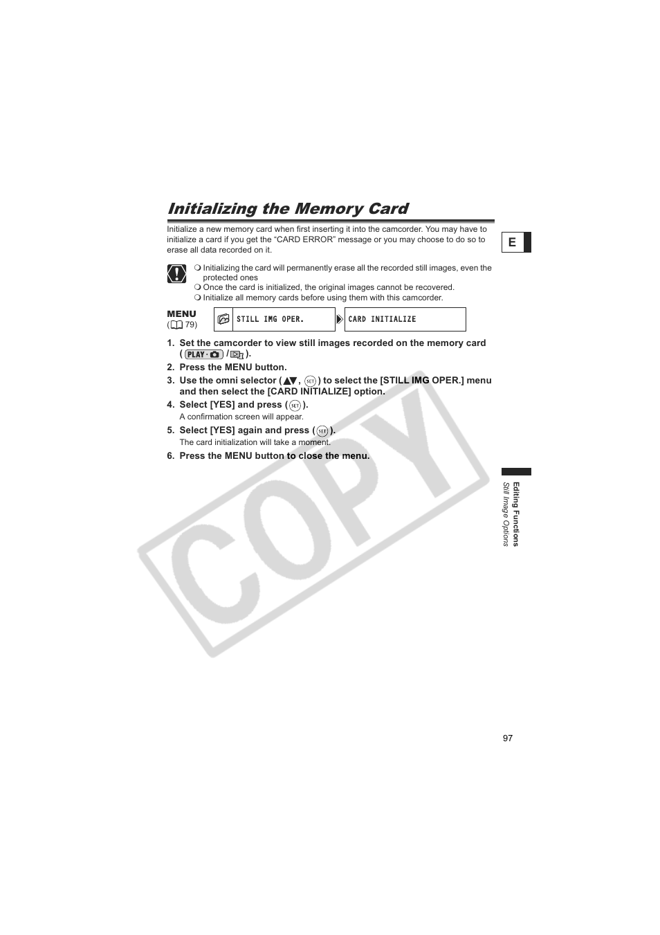 Canon DC20  EN User Manual | Page 97 / 148