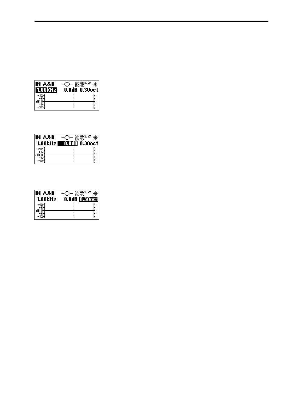Frequency, Cut/boost, Width | BSS Audio FDS-355 OMNIDRIVE Owner's Manual User Manual | Page 31 / 52