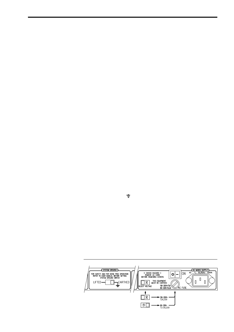 Ac power connections and control settings, 1 ac power connections and control settings | BSS Audio MSR-602/604II Owner's Manual User Manual | Page 11 / 38