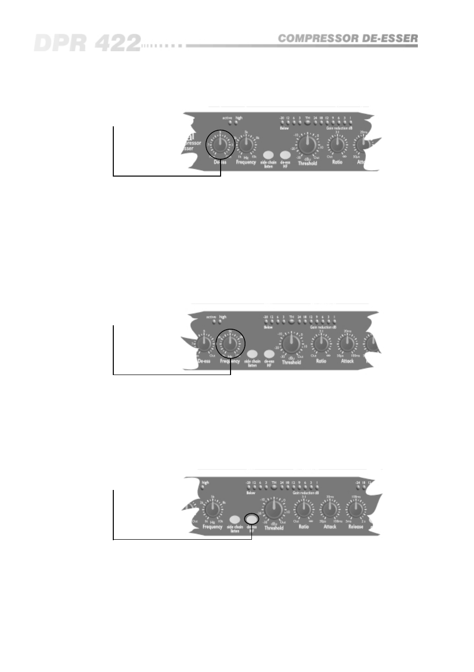 BSS Audio OPAL Series DPR-422 Owner's Manual User Manual | Page 18 / 40