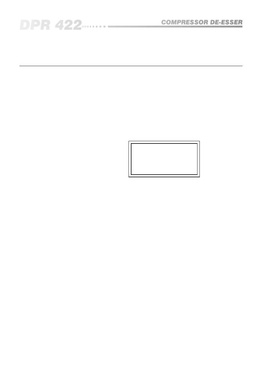 0 mains power connection, 6mains power connection, 1 mains power | BSS Audio OPAL Series DPR-422 Owner's Manual User Manual | Page 6 / 40