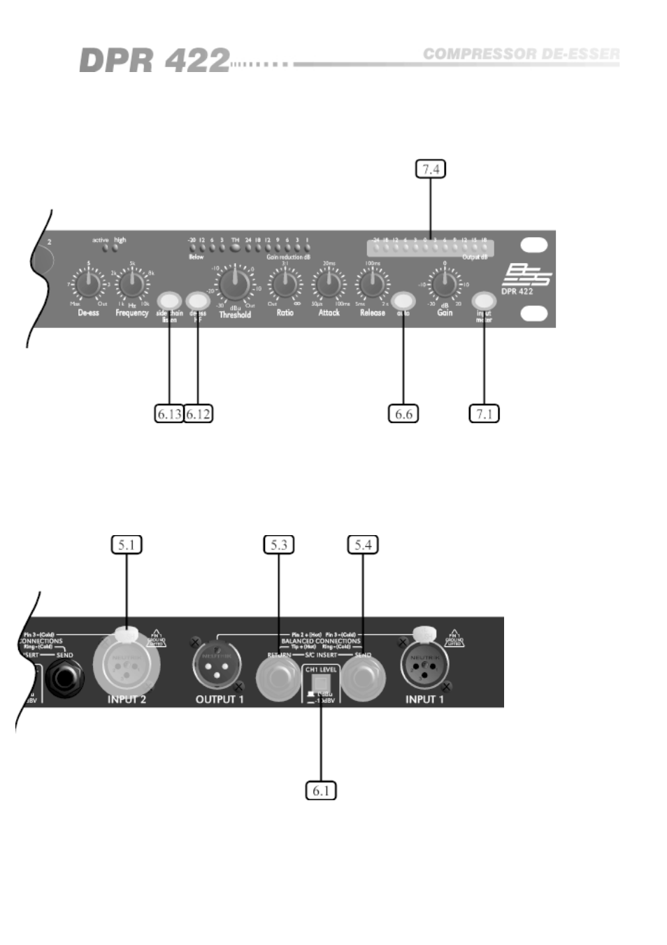 BSS Audio OPAL Series DPR-422 Owner's Manual User Manual | Page 9 / 40