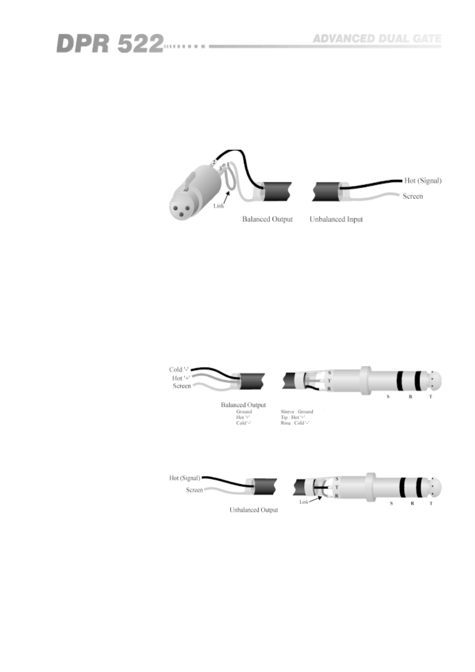 3 key returns | BSS Audio OPAL Series DPR-522 Owner's Manual User Manual | Page 11 / 36