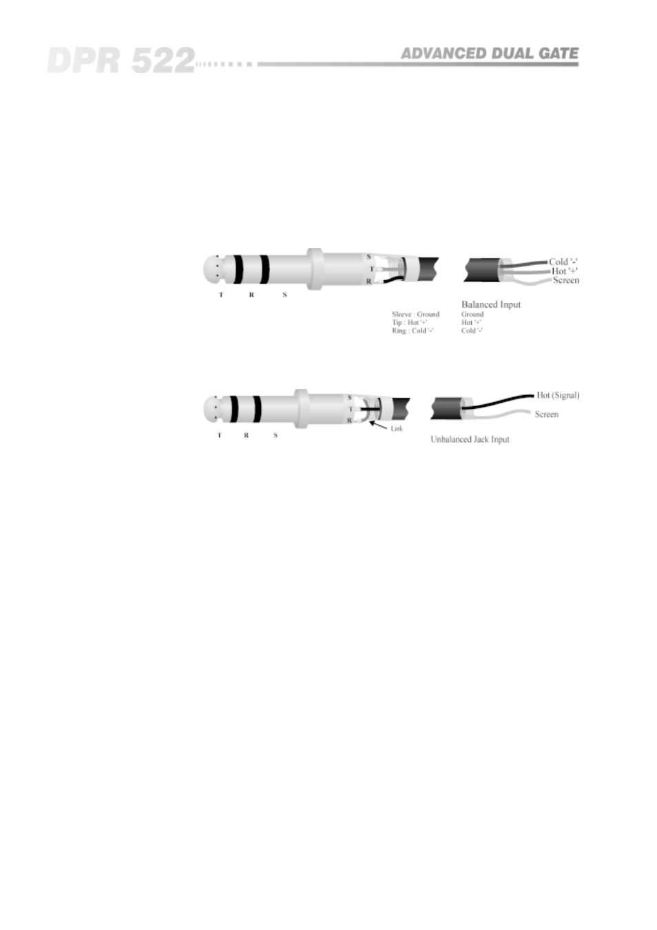 1 2 audio connections 5.4 key send | BSS Audio OPAL Series DPR-522 Owner's Manual User Manual | Page 12 / 36