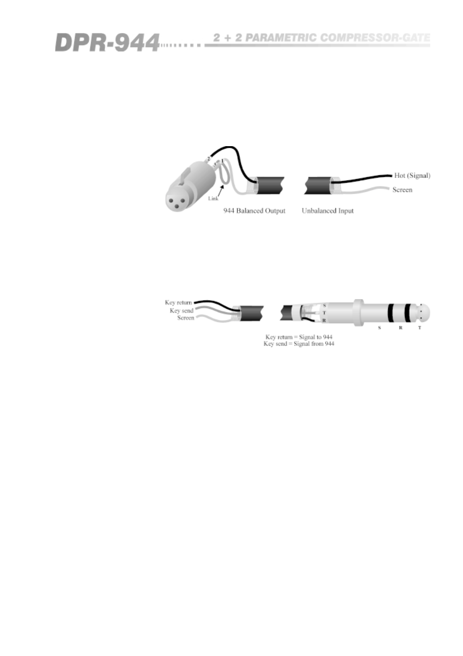 3 key insert | BSS Audio OPAL Series DPR-944 Owner's Manual User Manual | Page 11 / 42