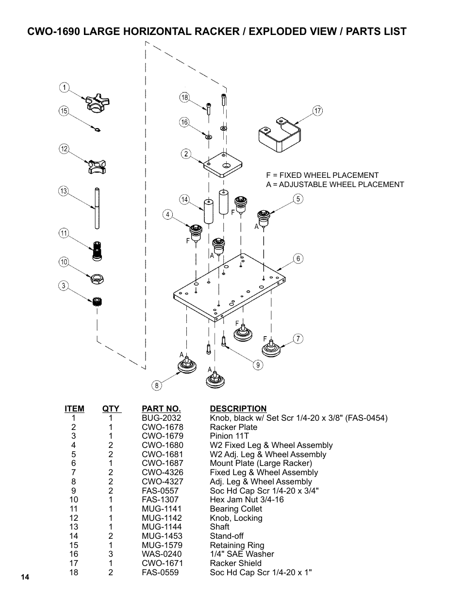BUG-O Systems Side Beam System User Manual | Page 14 / 17