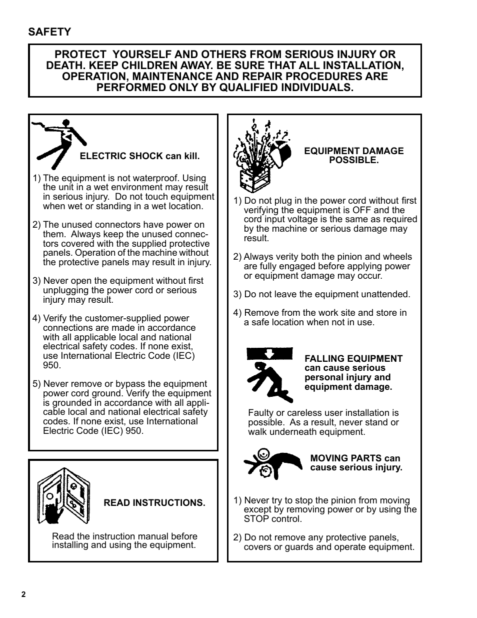BUG-O Systems Side Beam System User Manual | Page 2 / 17