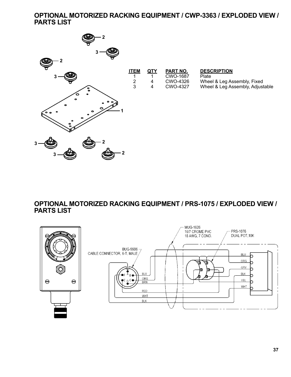 BUG-O Systems CWP-7 User Manual | Page 37 / 41
