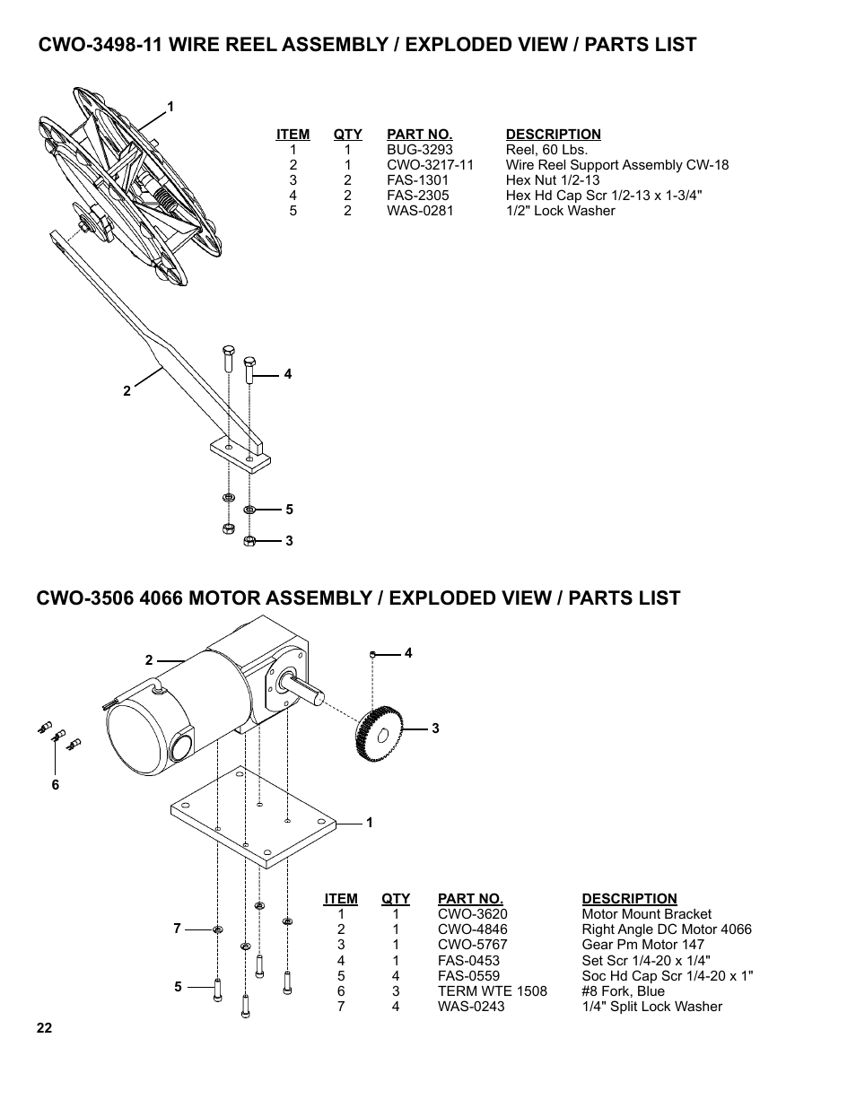 BUG-O Systems CWP-18 User Manual | Page 22 / 41