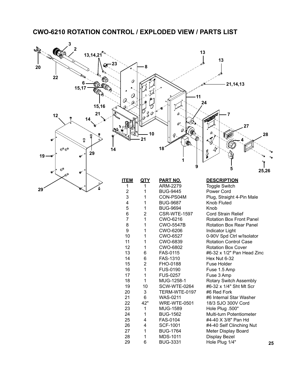BUG-O Systems CB-1P User Manual | Page 25 / 37