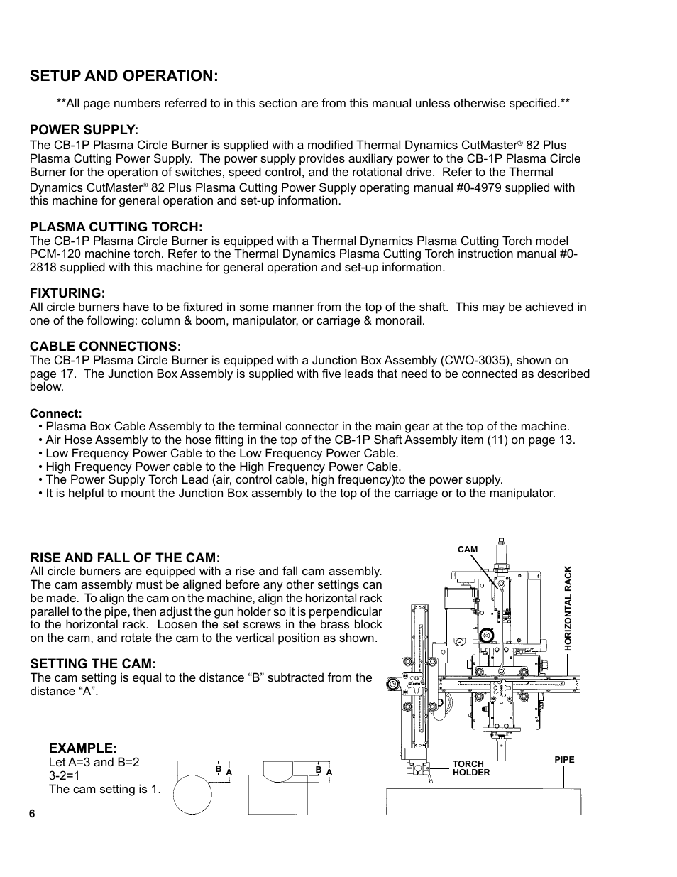7..... setup and operation, Setup and operation | BUG-O Systems CB-1P User Manual | Page 6 / 37