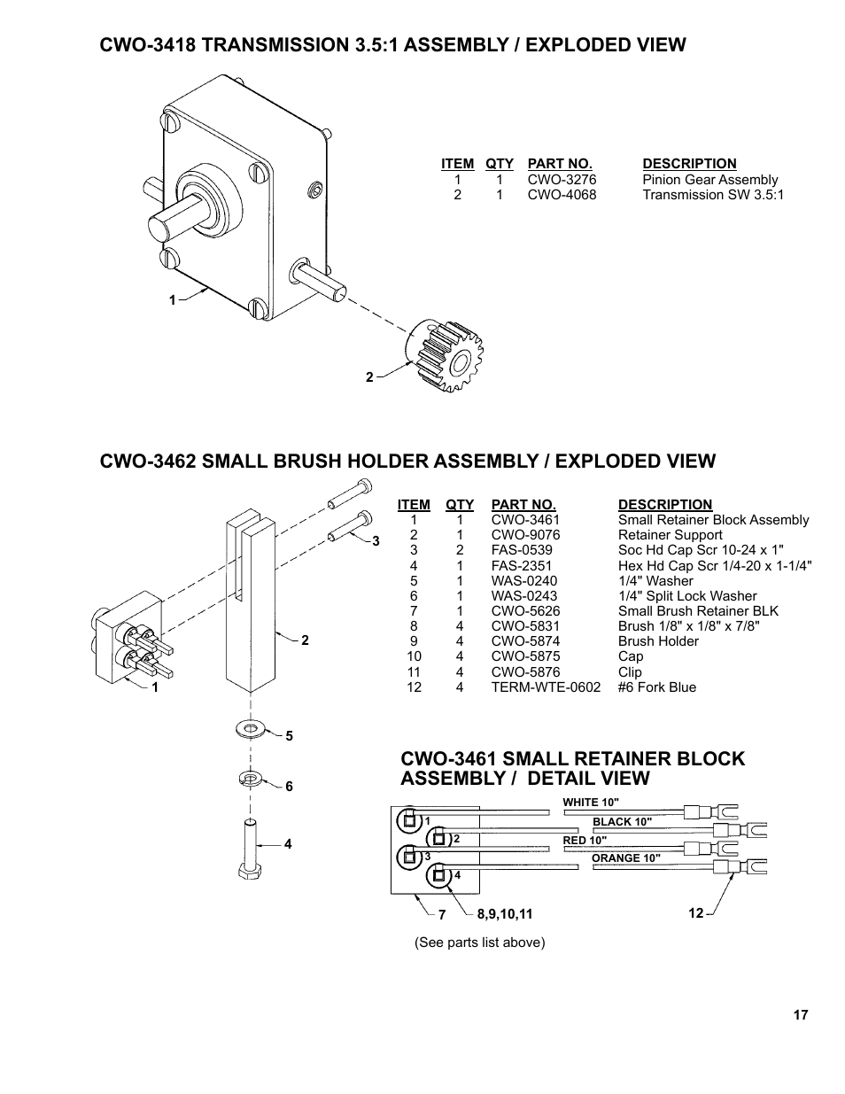 BUG-O Systems CW-5 User Manual | Page 17 / 34