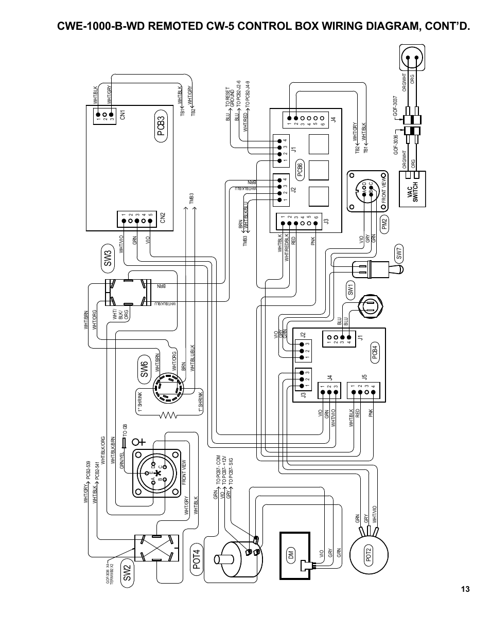 BUG-O Systems CWE-5 User Manual | Page 13 / 40