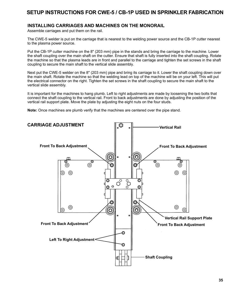 BUG-O Systems CWE-5 User Manual | Page 35 / 40