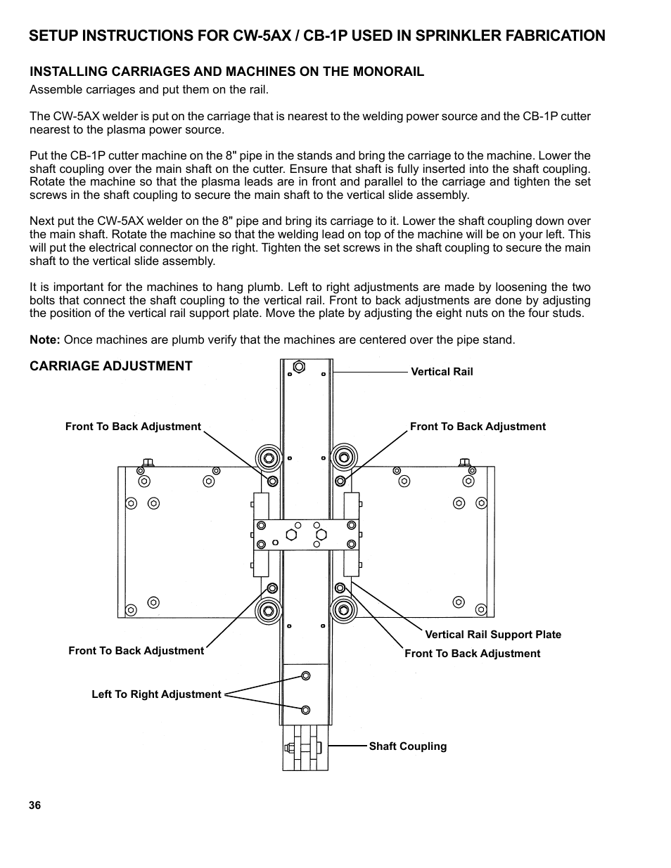 BUG-O Systems CW-5AX User Manual | Page 36 / 41