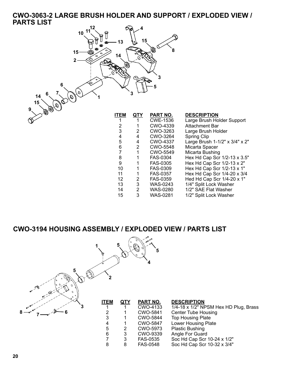 BUG-O Systems CW-7 User Manual | Page 20 / 43