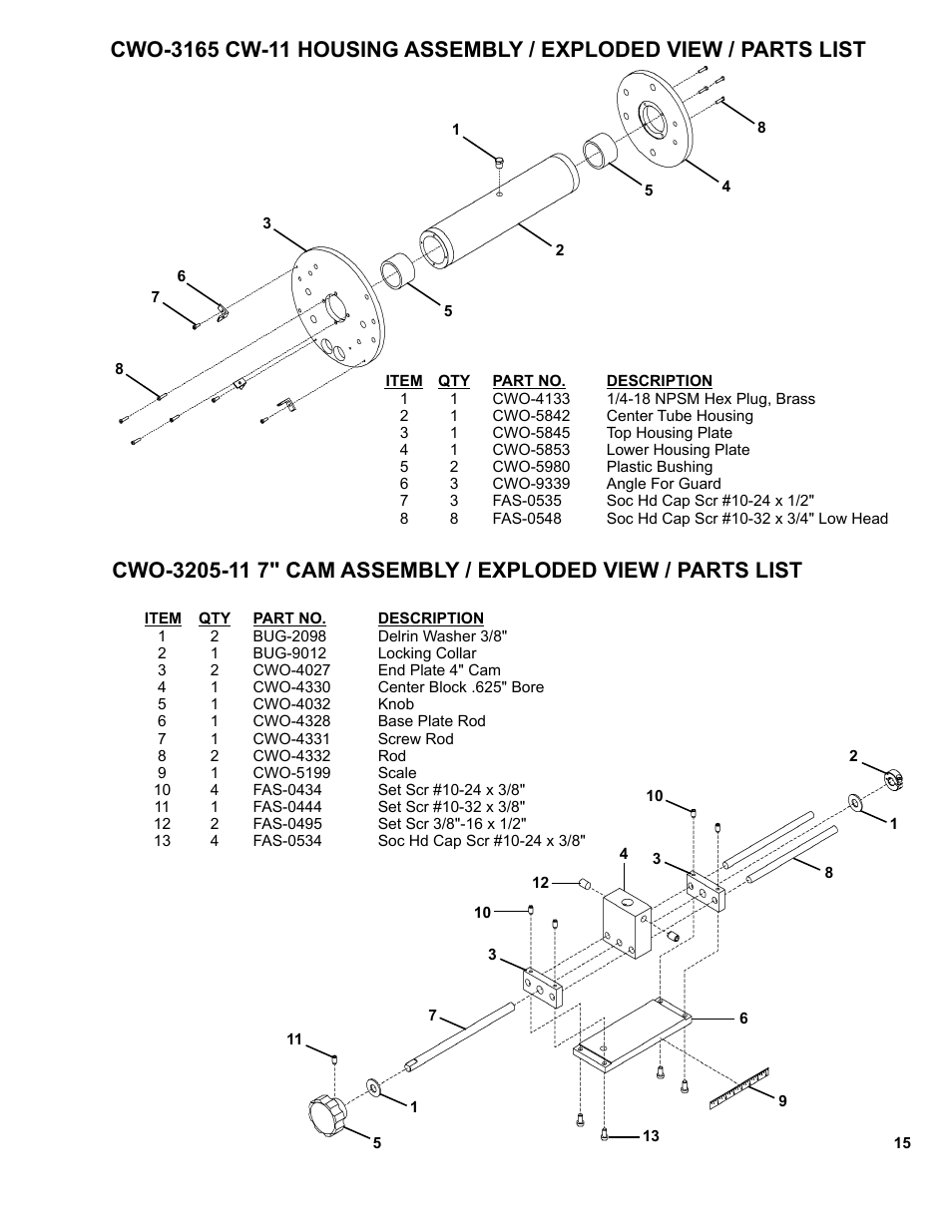 BUG-O Systems CW-11 User Manual | Page 15 / 46