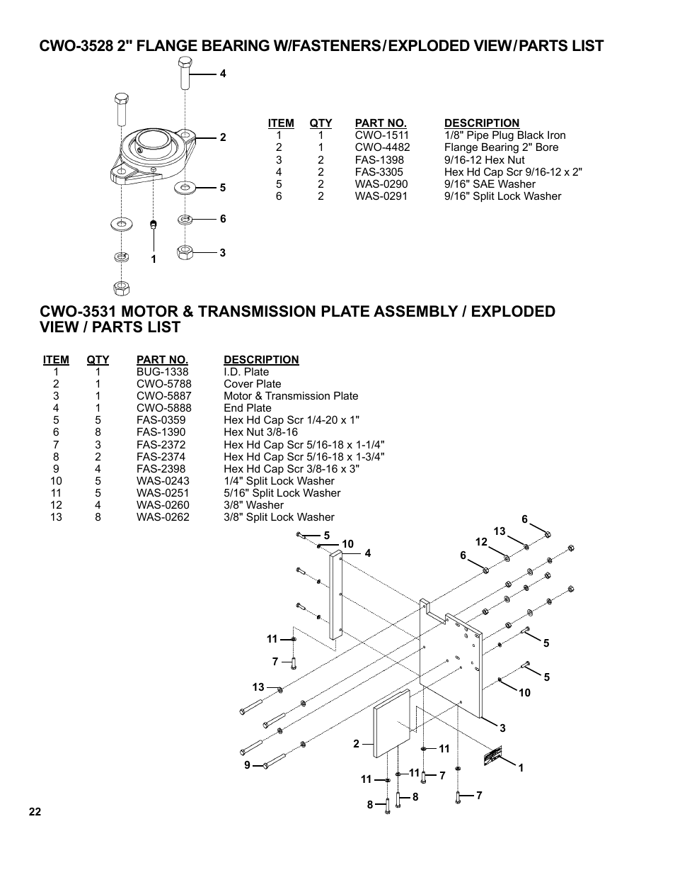 BUG-O Systems CW-18 User Manual | Page 22 / 41