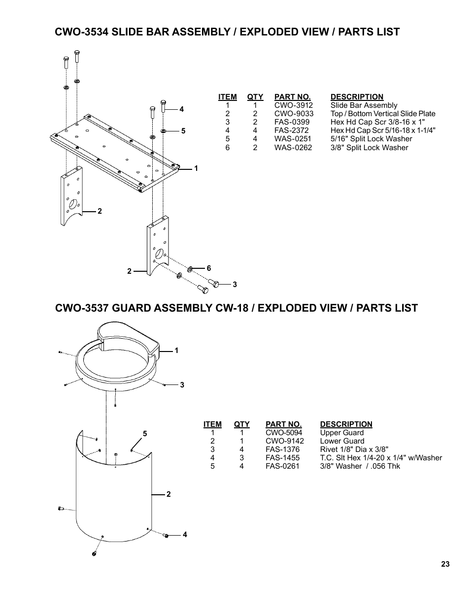 BUG-O Systems CW-18 User Manual | Page 23 / 41