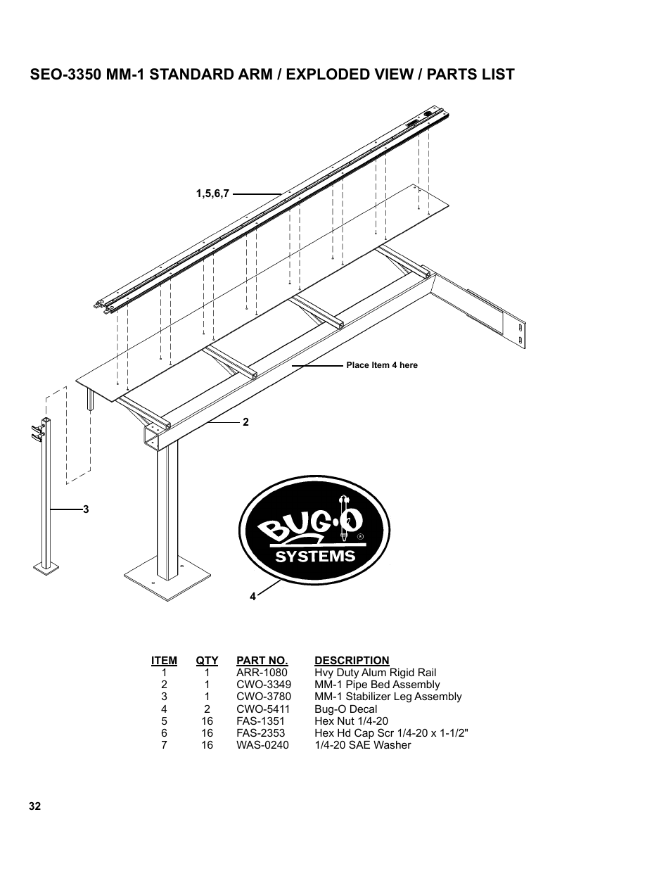 BUG-O Systems MM-1 User Manual | Page 32 / 48