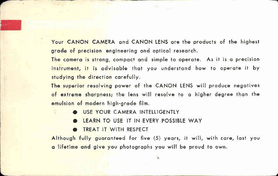 Descriptions | Canon IV-S2 User Manual | Page 6 / 66