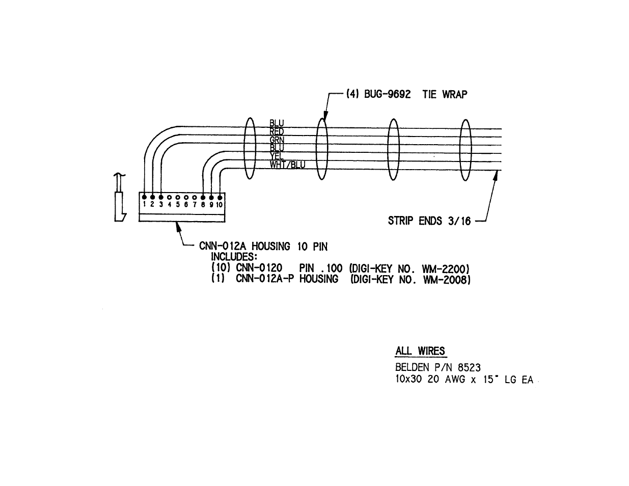 Seo-4313 panel controls wiring harness | BUG-O Systems Elbow Cutters 3rd Axis User Manual | Page 8 / 14