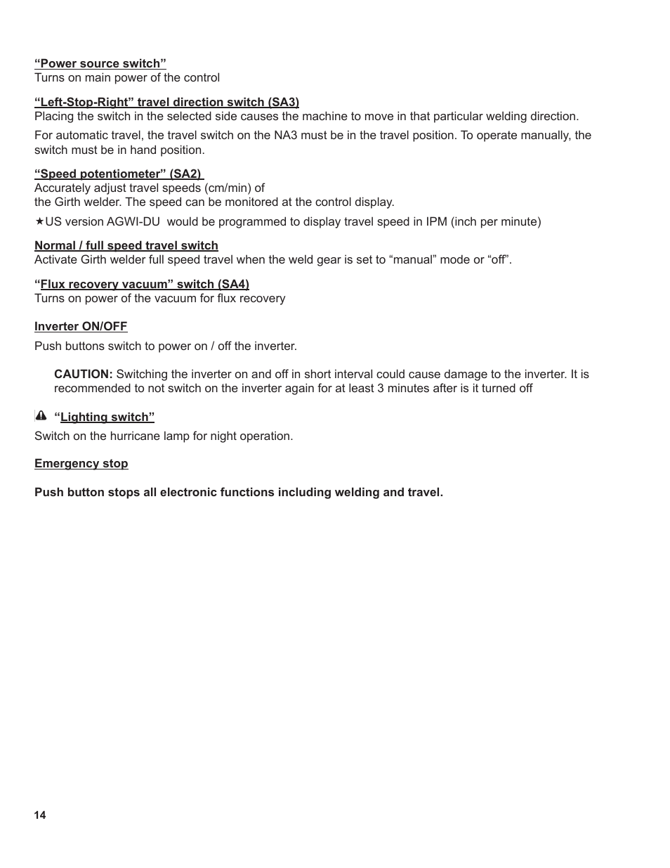 BUG-O Systems BGW-5000 User Manual | Page 14 / 47