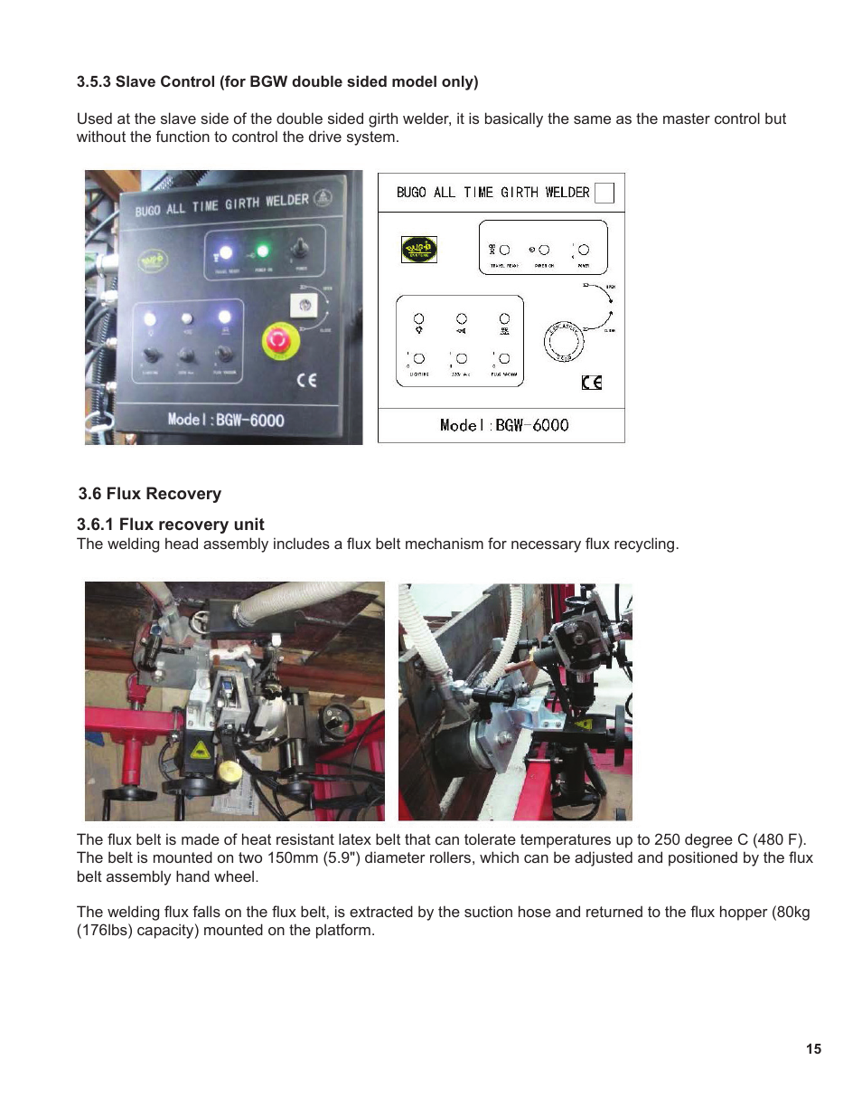 BUG-O Systems BGW-5000 User Manual | Page 15 / 47