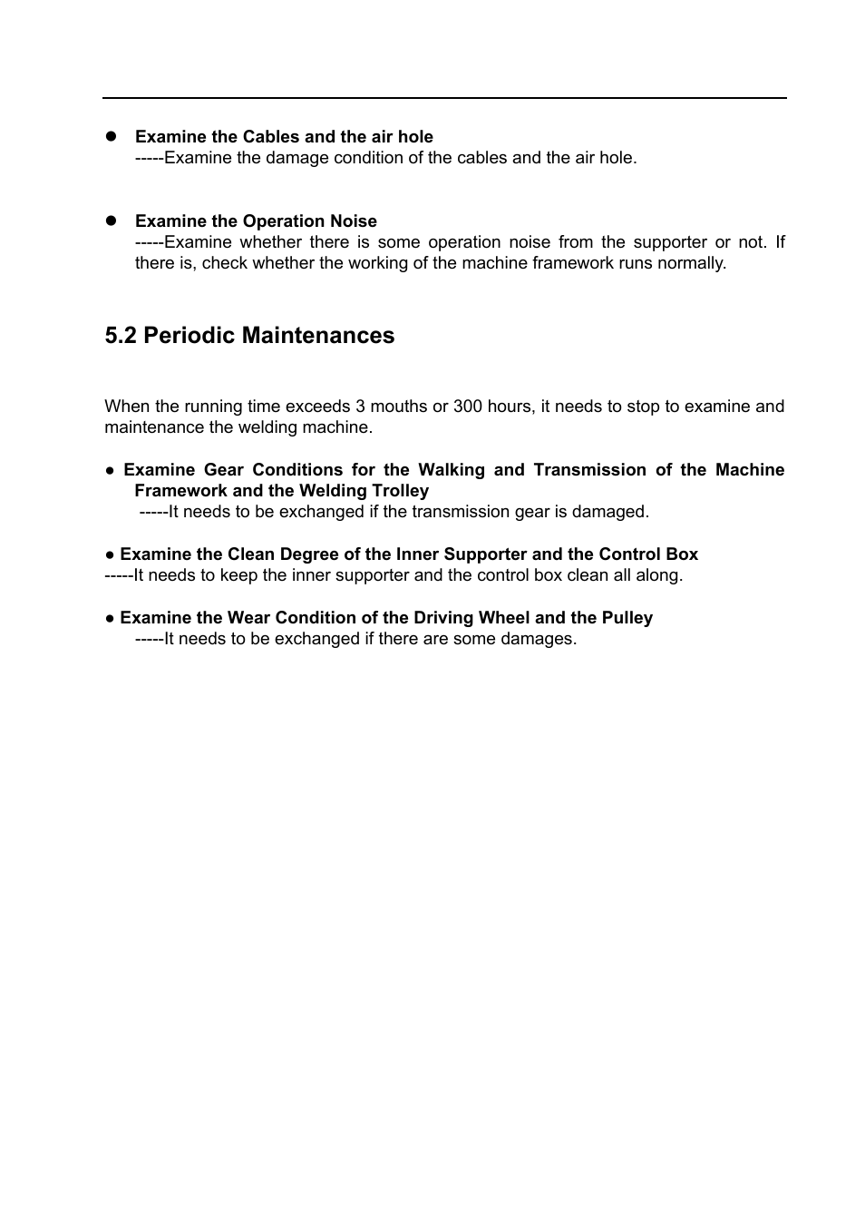 2 periodic maintenances | BUG-O Systems BVW-1000 User Manual | Page 21 / 26