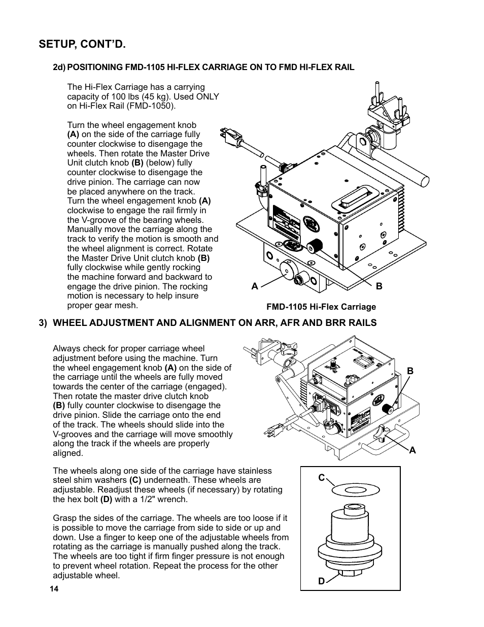 Setup, cont’d | BUG-O Systems AGS-4000 User Manual | Page 14 / 46