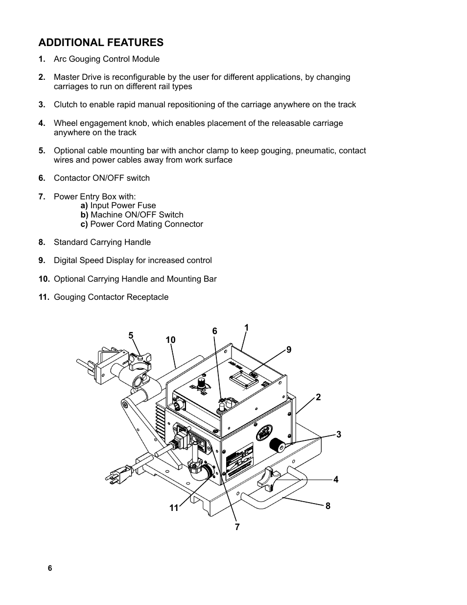 6 .....................additional features, Additional features | BUG-O Systems AGS-4000 User Manual | Page 6 / 46
