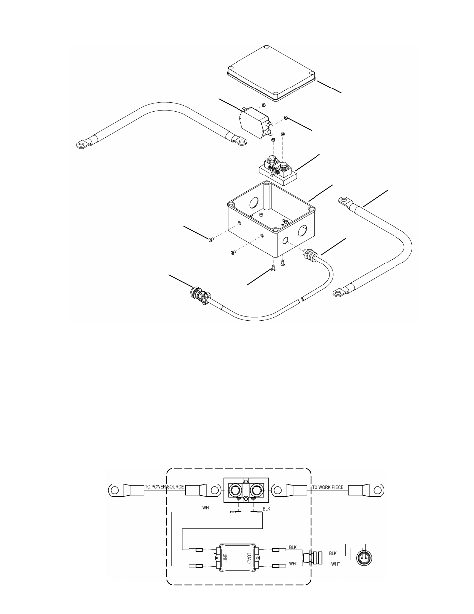 Cas-1025 shunt & filter ass'y / wiring diagram | BUG-O Systems FTS-1025 User Manual | Page 13 / 17