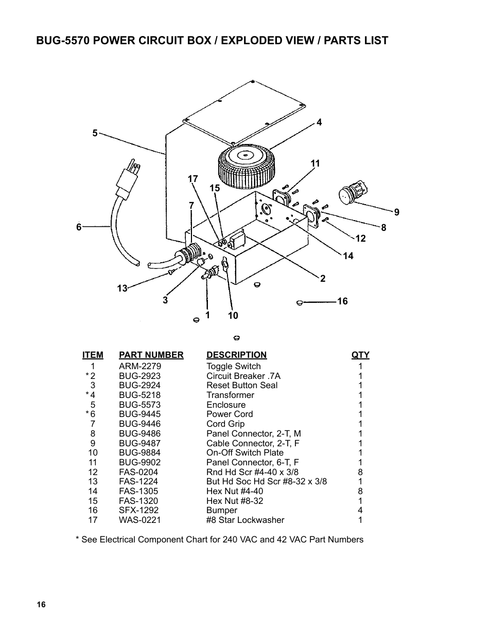 BUG-O Systems Standalone Pendulum Weavers User Manual | Page 16 / 18